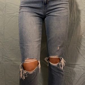 american eagle mom jeans